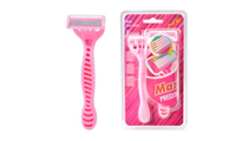 Womens Razor with Pivoting Head, Strong Plastic Handle, and Five-Blade System1