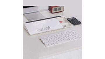 Multi Function Desktop Glass Whiteboard with Calculator1