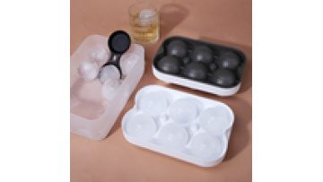Bpa Free Creative 6 Holes Round Ice Maker Refrigerator Ice Tray Mold Ice Cube Tray Box With Cover1