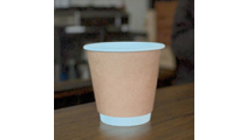 Eco-Friendly Compostable Coffee Cups for Hot Beverages 8oz 80mm Unprinted Paper Cups Double Wall1