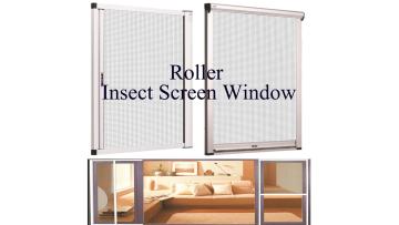 Roller Insect Screen Windows