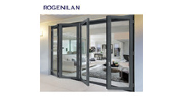 High Quality proof hurricane impact doors aluminum door and window hinge handle frame exterior house bi-folding door1