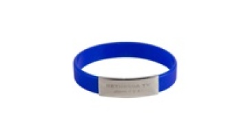 Wholesale Custom Silicone Wristbands & Metal Rubber Bracelets for Promotion1