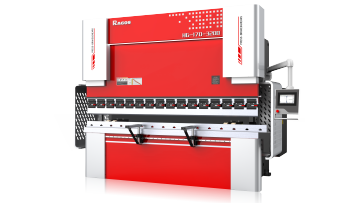 Hybrid press brake HG170-3200 with follow machine