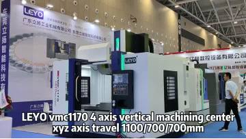4 axis vertical machining center