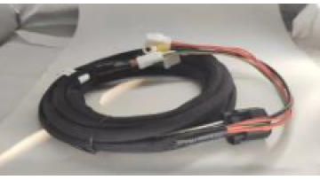Exquisite black car wiring harness