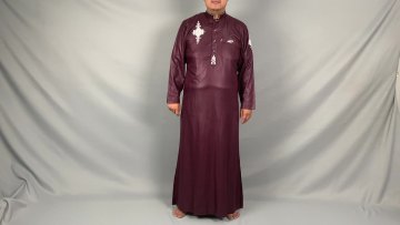 2020 Muslim Men Thobe Hot Sales New Style Robe Arabic Thobe/thobe designs1