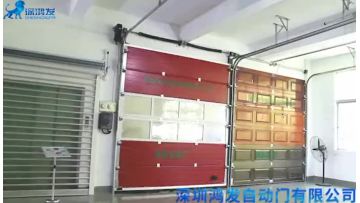 Industrial sectional door