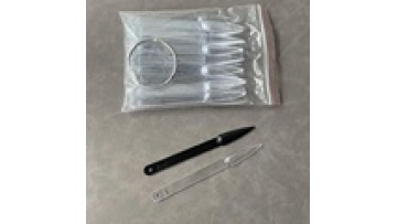 Wholesale Plastic Stiletto Coffin Nail Tips - 50pcs Sample Display1