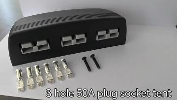 12V power socket 3.1 A USB SOCKET Connector hole Tent Triple 50A ANDERS STYLE SURFACE MOUNT1