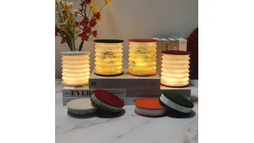 Elegant Portable Paper Lantern Night Light for Cozy Spaces1