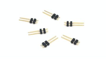 3.0mm Pin header Connector Single Row Straight  Two-layer Plastic H:4.0mm 2P
