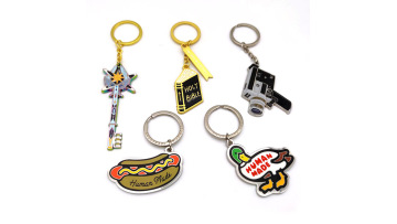 Custom enamel keychain