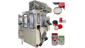 automatic jar lug twist off cap line