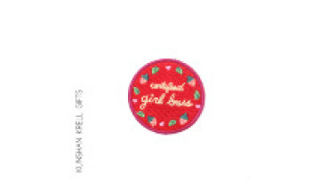 Kunshan Krell  Delicate Red Round Small Strawberry Wishes Embroidered Patch Customized1