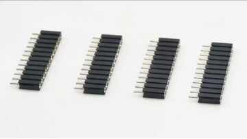 2.54mm Pitch Machined Female Header Connector H7.0mm L12.4mm 1*12P