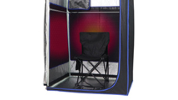 FUERLE  2023 factory price 1 person indoor carbon panel infrared sauna portable sauna tent for Sweat and detox1