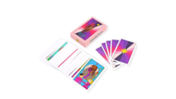 Custom Printing Tarot Cards Oracle Deck Paper Tarot Cards Positive Affirmation With Guidebook and Lid Bottom Box1