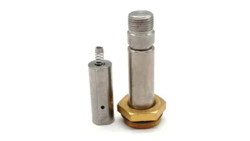 Air Compressor Automatic Drain Solenoid Valve Armature With Stainless Steel Plunger Tube And Magnetic Iron Core1