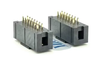 2.54mm  Pitch Box header Connector Dual Row Straight H8.8 2*7P