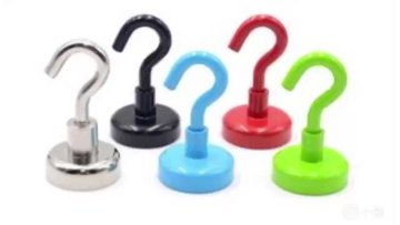Strong  Colorfu  magnetic hook for wall hook advertising applications  non-marking hook1
