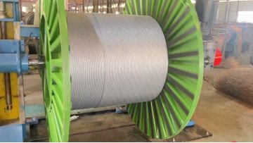 Steel-cored aluminum strand production video