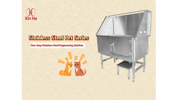 Stainless Steel Bath Tub for Dog Grooming