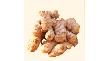 washed-dried ginger
