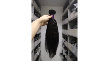 Wholesale Cuticle Aligned Yaki Straight Human Hair Bundle Brazilian Raw Virgin Hair Bundles For Black Women1