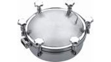 Economical Custom Design 316l 304  Stainless Steel Sanitary Main Girder Manhole  manhole cover1