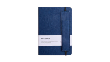 Pu cover notebook with pen holder