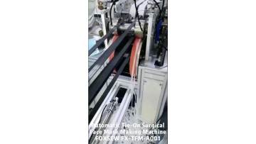Automatic Tie-On Surgical Face Mask Making Machine