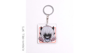Acrylic Double Sided Keychain Custom  Anime  Keychain Promotional Business Gifts1