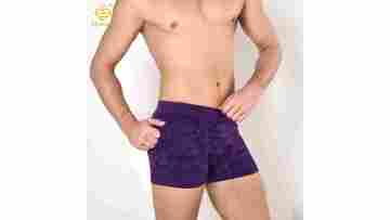 Men's seamless 3D hip-wrapped cotton