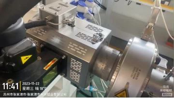 20-110 PE pipe Die installation 