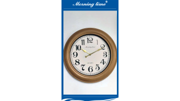 24” Waterproof & Moisture-Proof Wall Clock | Classic Wooden-Style Design for Your Space!