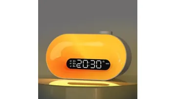 Bluetooth White Noise Sleep Monitor with RGB Alarm Clock1