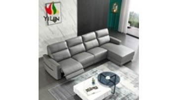 R218 Germany Living Room Genuine Leather Sofa Set1