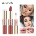 O.TWO.O 12 Colors Lips Makeup Lipstick Lip Gloss Long Lasting Moisture Cosmetic Lipstick Red Lip Matte Lipstick Waterproof