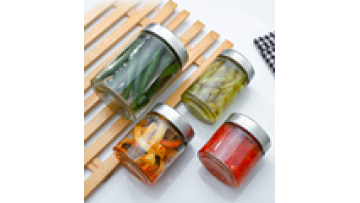 100ml/150ml/180ml/220ml/280ml/380ml/500ml Glass Airtight Canister Kitchen Storage Bottles Coffee Beans Grains Candy Glass Jars1