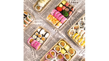 disposable takeaway food tray-video