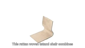 Traditional Handmade Rattan Tatami Chair1