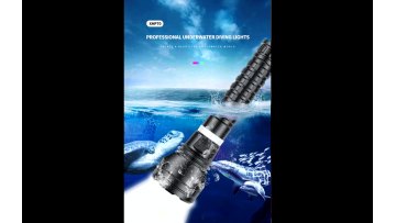 XHP70 LED White Light 2000 Lumens Diving Flashlight 2*26650 Torch Underwater 50M xhp70.2 torch spearfishing led diving lamp1