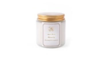 Wholesale Empty Candle Container Luxury White Frost Glass Candle Jar With Lid1