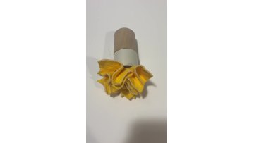 Wooden handle ragging pattern stamps