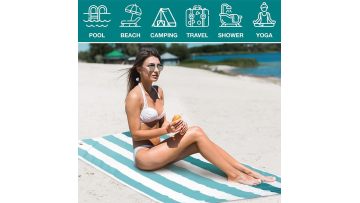 sand free beach towel