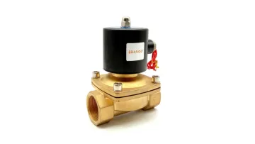 2W350-35 1 1/4′′ 2 Way Normally Closed Diaphragm Direct Operated Water Air Gas Brass Solenoid Valve 12VDC 24VDC 24VAC 110VAC 220VAC1