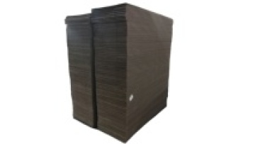 Corrugated board paper display box caja de carton1