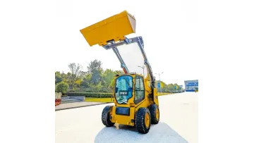 China 0.6m³ Mini Loader Xc760K Front End Backhoe Crawler Loader Small 1 Ton Skid Steer Compact Wheel Loader New Bucket Track Skid Steer Loader for Sale1
