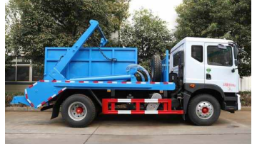 Dongfeng D9 Swing crane Garbage bucket truck